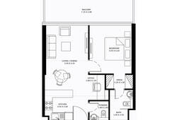 1 bedroom apartment